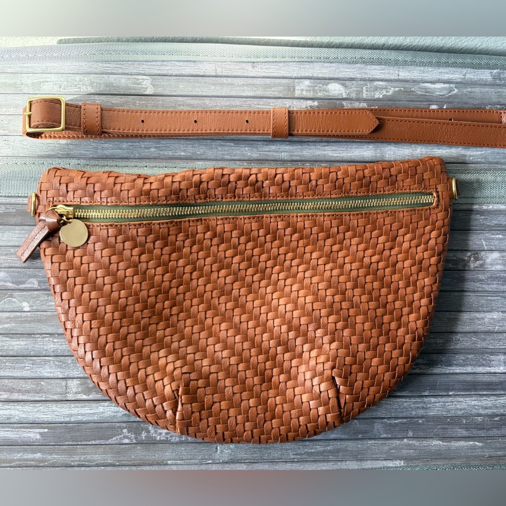 Clare V. Grande Fanny Hazelnut ZigZig